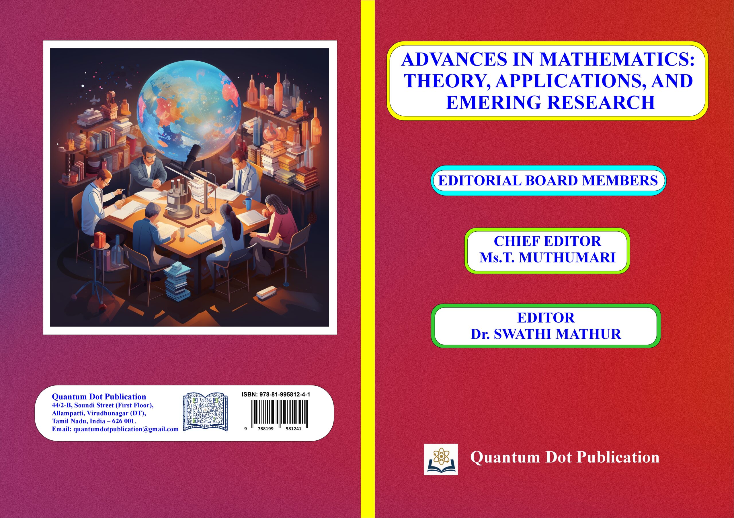 advances in mathematics: theory, applications, and emerging research advances in mathematics: theory, applications, and emerging research